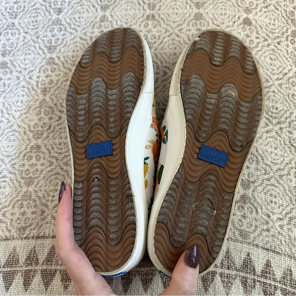 Keds X Rifle Paper Co Double Decker Meadow Slip On Sneakers - Picture 8 of 9